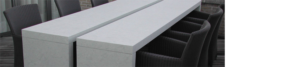 Tables, bars, aménagements tout pour votre intérieur en pierre ... Désign de Une Fabriquer table cuisine