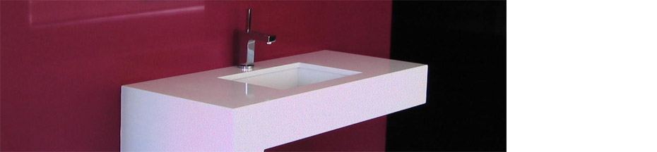 Plan vasque salle de bain en marbre granit quartz pierre