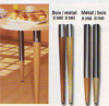 plan de travail pied-bois